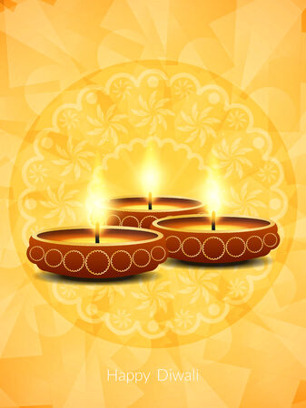 Happy Diwali background design.のイラスト素材