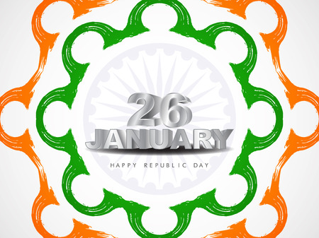 Creative Indian flag theme design element.のイラスト素材