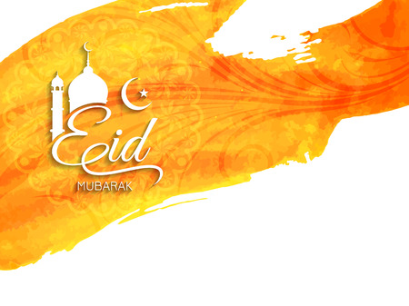 Eid Mubarak background design.のイラスト素材