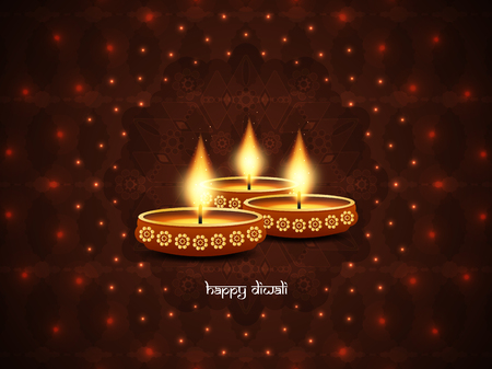 Happy Diwali background design.のイラスト素材