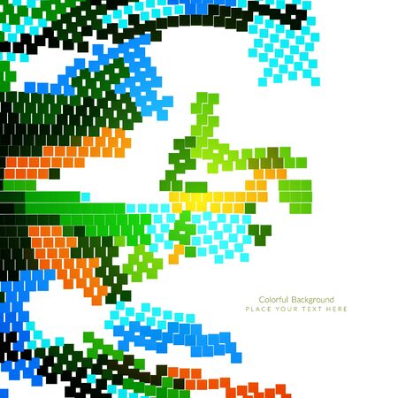 Abstract elegant colorful modern designed background.のイラスト素材