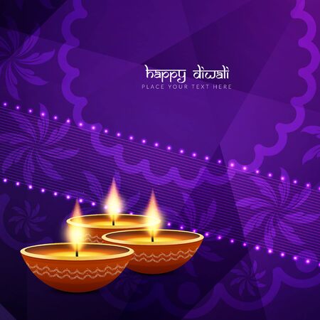 Happy Diwali background designのイラスト素材