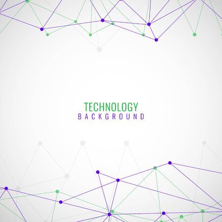 Abstract modern technology patternのイラスト素材