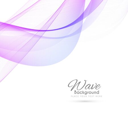 Abstract modern wave backgroundのイラスト素材