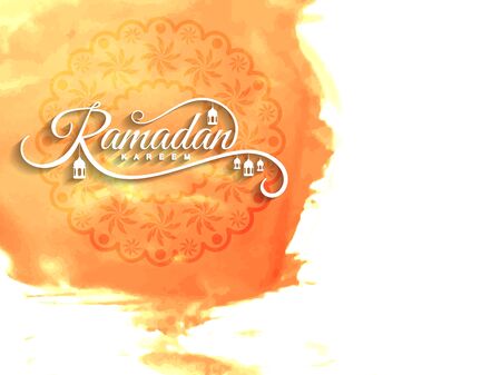Abstract Ramadan Kareem islamic backgroundのイラスト素材