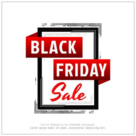 Abstract black friday sale backgroundのイラスト素材