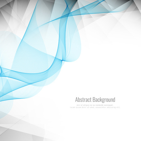 Abstract geometric wavy backgroundのイラスト素材
