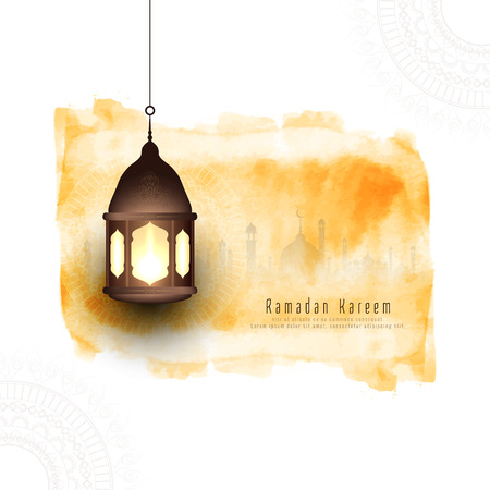 Abstract stylish Ramadan Kareem islamic backgroundのイラスト素材