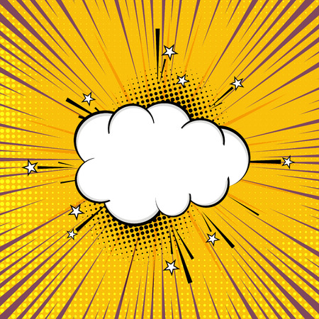 Abstract comic background design vectorのイラスト素材