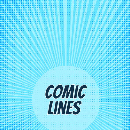 Abstract comic book background designのイラスト素材