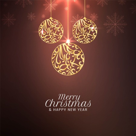 Abstract Merry Christmas celebration greeting backgroundのイラスト素材