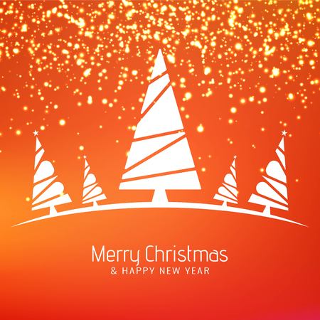 Abstract Merry Christmas stylish backgroundのイラスト素材