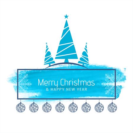 Abstract Merry Christmas stylish backgroundのイラスト素材