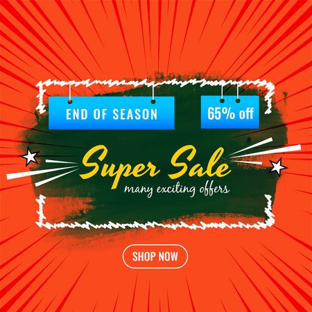 Abstract big sale advertising backgroundのイラスト素材