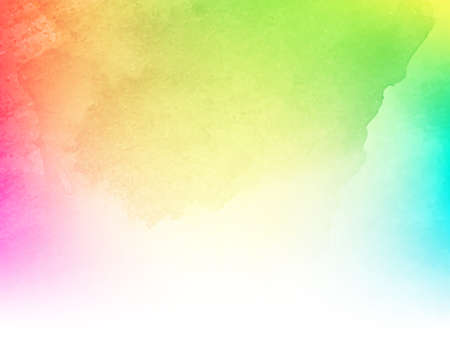 Abstract colorful watercolor design texture background vectorのイラスト素材