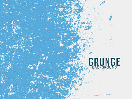 Blue and white dirty grunge texture background vectorのイラスト素材