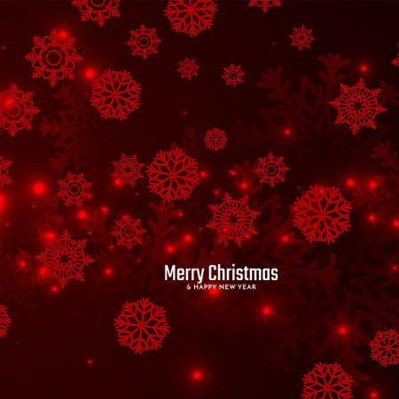 Merry Christmas cultural festival beautiful snowflakes background vectorのイラスト素材