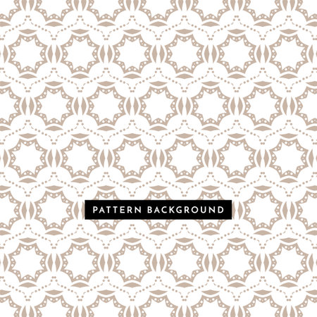 Minimalistic vintage pattern design elegant background vectorのイラスト素材