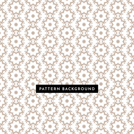 Minimalistic vintage pattern design elegant background vectorのイラスト素材