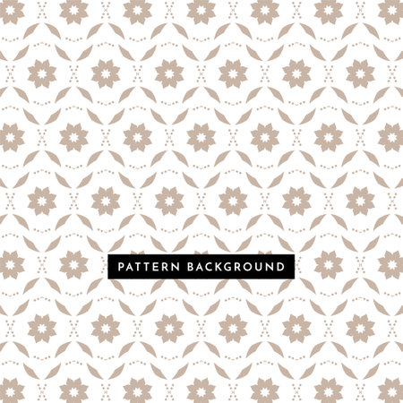 Elegant vintage pattern design background vectorのイラスト素材