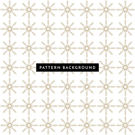 Elegant modern pattern decorative background vectorのイラスト素材