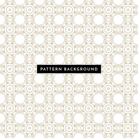 Abstract retro pattern design background vectorのイラスト素材