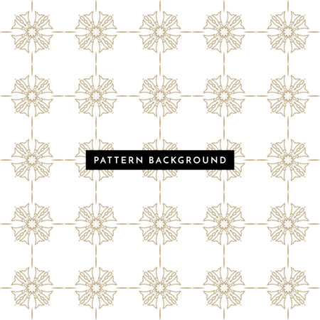 Modern periodic pattern design decor background vectorのイラスト素材