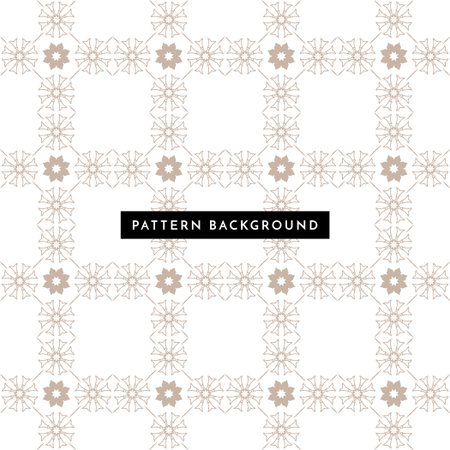 Elegant modern pattern decorative background vectorのイラスト素材
