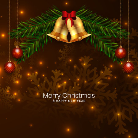 Merry Christmas festival glossy modern celebration background vectorのイラスト素材