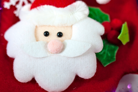 Christmas and New Year holidays background, winter season. Christmas greeting cardの写真素材