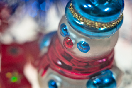 Christmas and New Year holidays background, winter season. Christmas greeting cardの写真素材