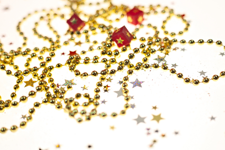 Christmas and New Year holidays background, winter season. Christmas greeting cardの写真素材