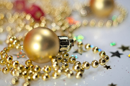 Christmas and New Year holidays background, winter season. Christmas greeting cardの写真素材
