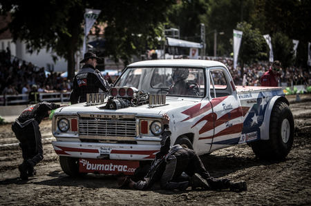 Tractor Pullingのeditorial素材