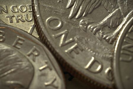 Dollar coins 2の写真素材