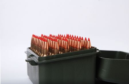 ammunition carrier varmint bulletsの写真素材