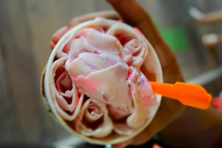 Fried ice creamの写真素材