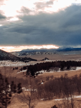 Gold Camp Belt Byway in Coloradoの写真素材