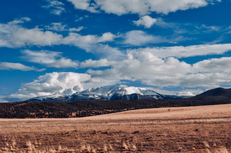 Gold Camp Belt Byway in Coloradoの写真素材