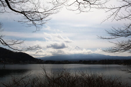 fujisan japanの写真素材