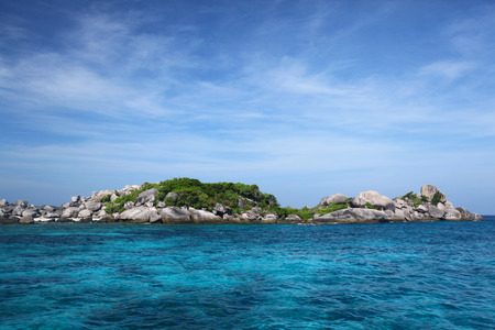 Island and sea, Thailandの写真素材