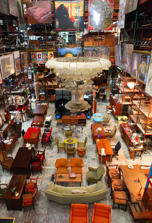 Vintage furniture shopのeditorial素材