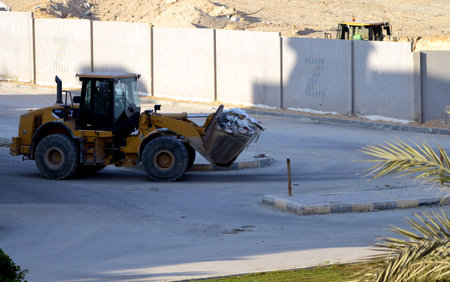 Giza, Egypt, January 7 2024: New residential high rise in Egypt, real estate developmental housing...