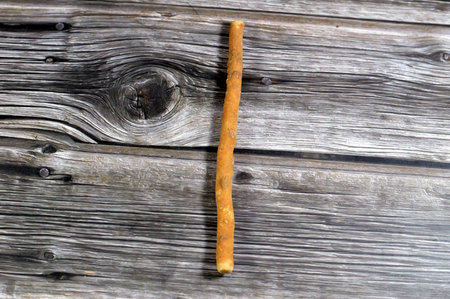 Traditional Miswak stick, The miswak is a teeth-cleaning twig made from the Salvadora persica tree, used effectively as a natural toothbrush for teeth cleaning, It's effective, inexpensive, commonの写真素材