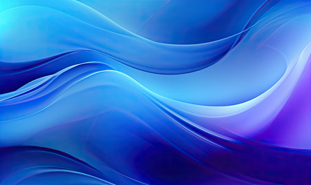 abstract background with smooth lines in blue and purple colors, vector illustrationの素材