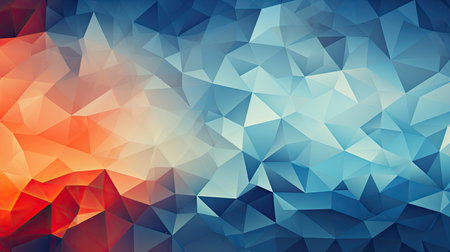 Abstract polygonal background. Triangular design for your business.の素材