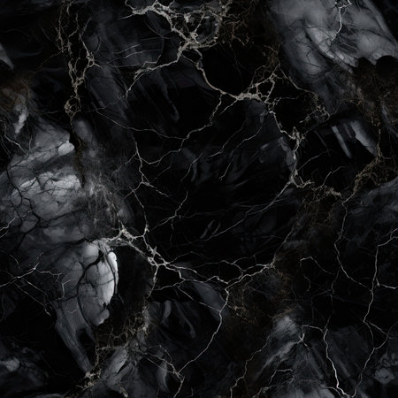Black marble natural pattern for background, abstract natural marble black and whiteの素材