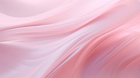 abstract background with smooth lines in pink colors, digitally generated imageの素材