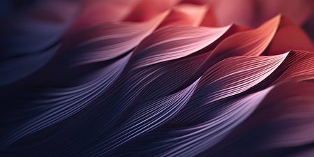 Abstract background of colorful lines. 3d rendering, 3d illustration.の素材
