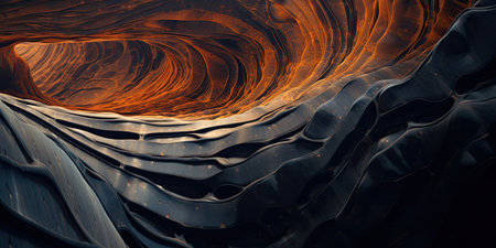 Beautiful abstract background of Antelope Canyon, Page, Arizona, USAの素材